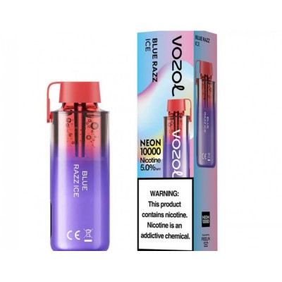 Vozol Neon 10000 Blue Razz İce